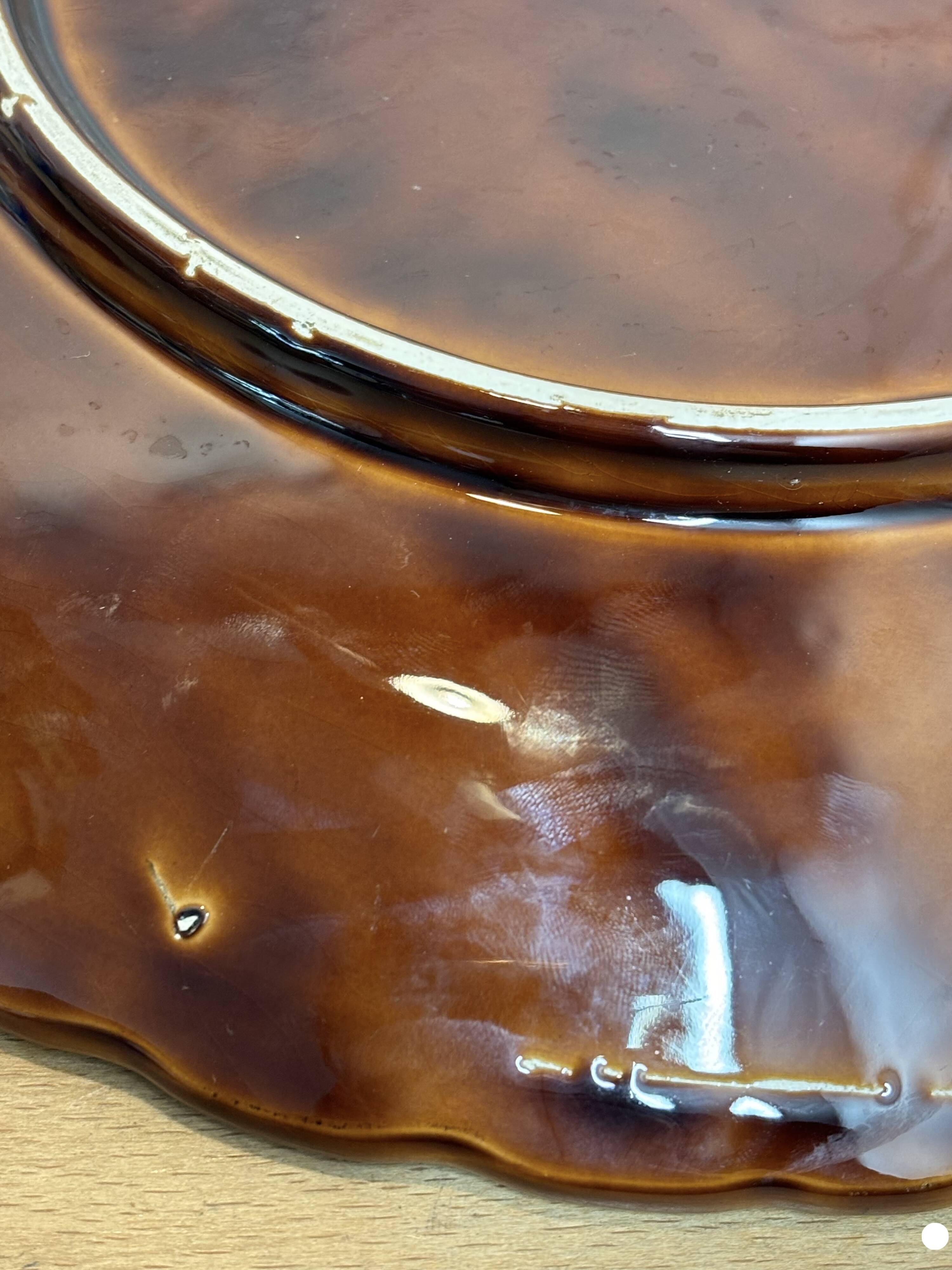 Sarreguemines slip dish