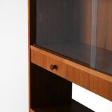 Sideboard bookcase with display cabinet