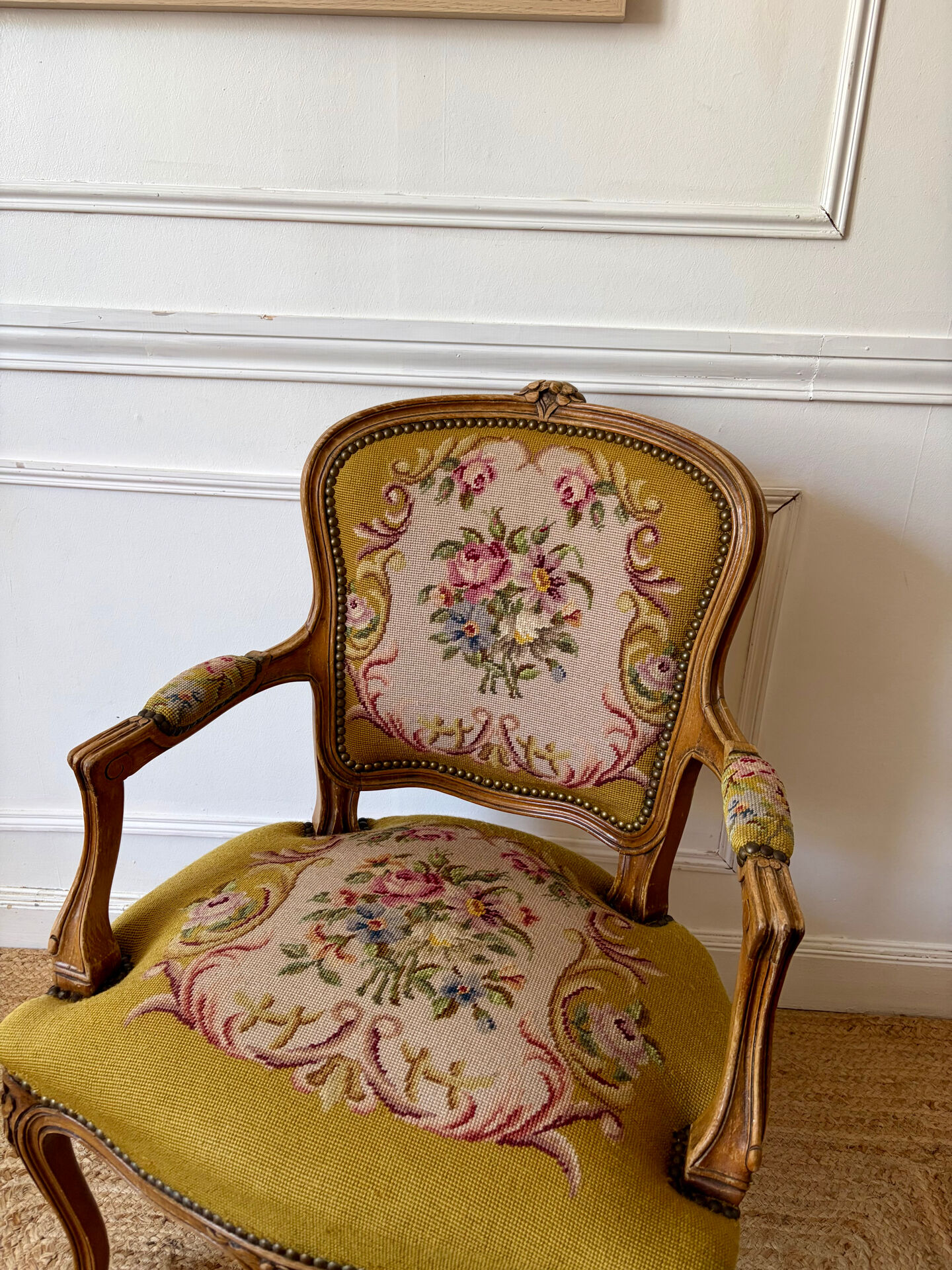 Fauteuil Cabriolet Louis XV