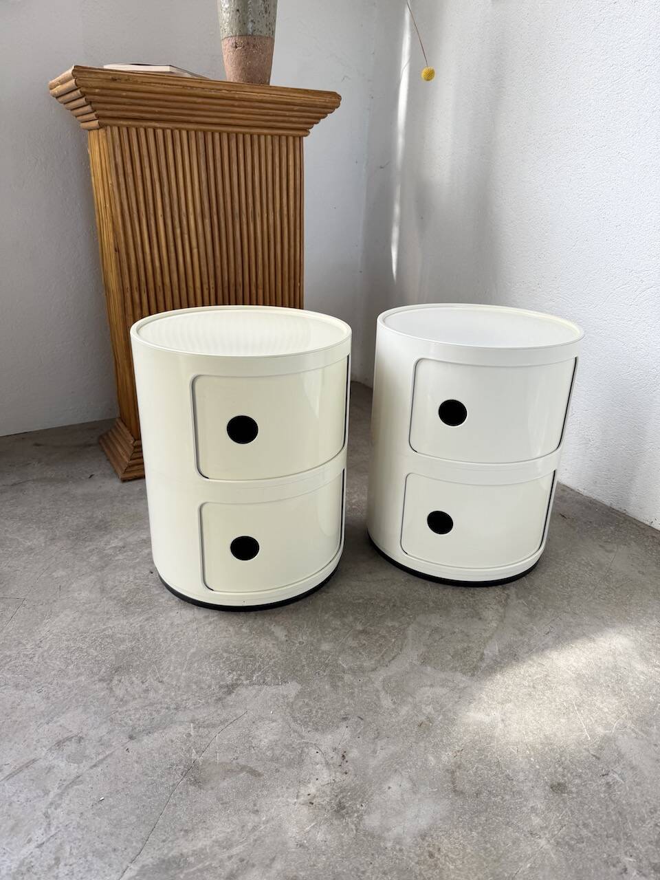 Castelli bedside tables for Kartell