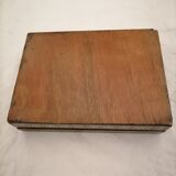 Lot of 2 oriental boxes in marquetry.