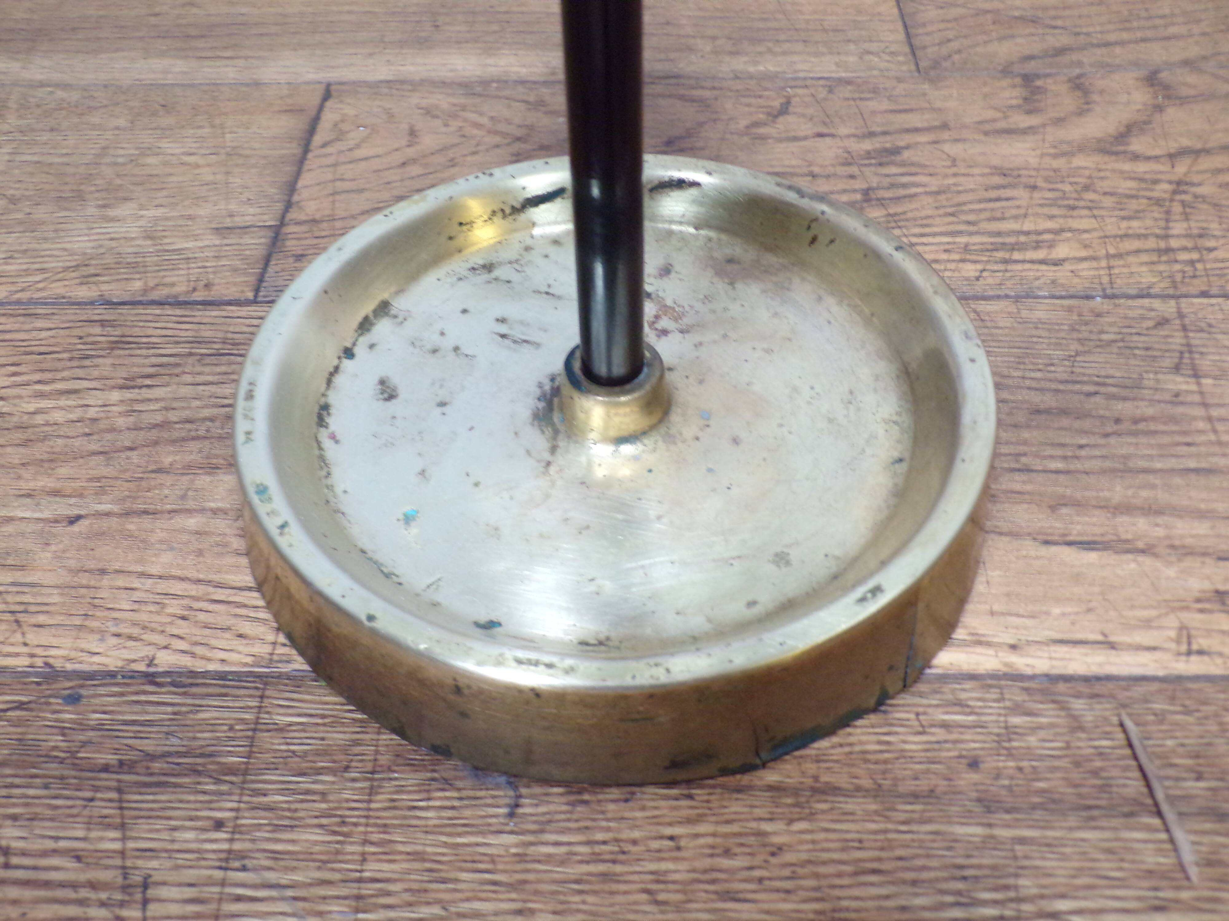 Porte-parapluie 1950 en tôle perforée