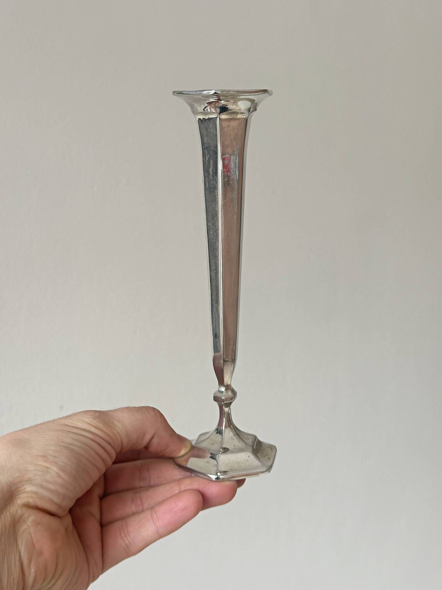 Vintage metal soliflore