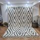 Handmade wool Berber rug 300 x 200 cm