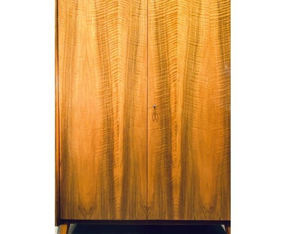 Armoire de porte vintage en noyer Tatra 1960
