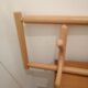 Vintage curved wood wall coat rack by ton cechoslovakia 1980