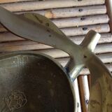 Empty brass pear pocket