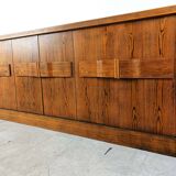 Vintage brutalist credenza, 1970s