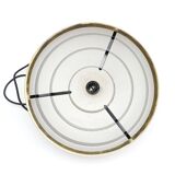 Milieu pendant lamp in 24K Gold, JO Hammerborg , Denmark 60's