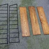 Black Thong and solid beech shelf