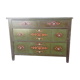 Commode ancienne de couleur verte