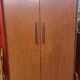 Vintage G-Plan wardrobe from the 1960s.