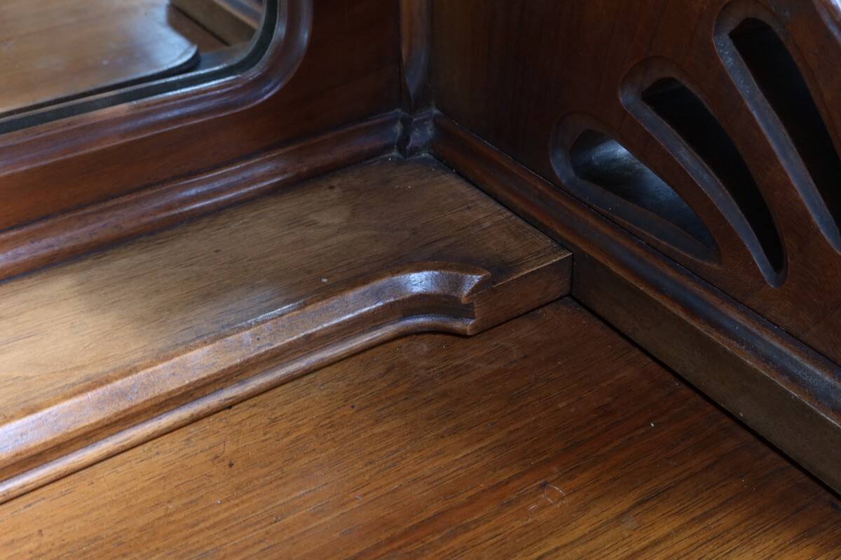 Walnut Sideboard, Art Nouveau – 1900