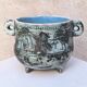 Vase or ceramic cauldron by Jacques Blin circa 50