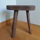 Brutalist tripod farm stool