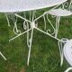 Salon de jardin fer 2 fauteuils 2 chaises 1 table