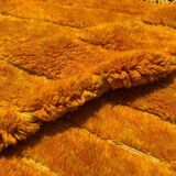 Traditional handmade pure wool Berber rug size 1.4/2.6 m