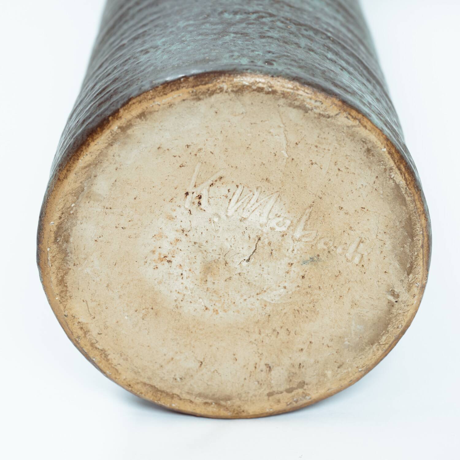 Xxxl pottery Dutch Mobach vase, 1970s