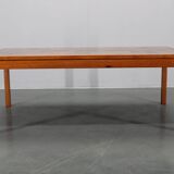 1980s Danish end-grain mosaic coffee table by Middelboe & Linduma for Tranekaer