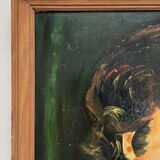 Oil Portrait on panel from 1964