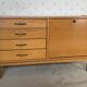 Row with drawers and bars