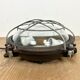 Black Industrial Cast Iron Wall or Ceiling Light from Elektrosvit, 1960s