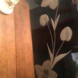 Round mirror art deco style Ø 36