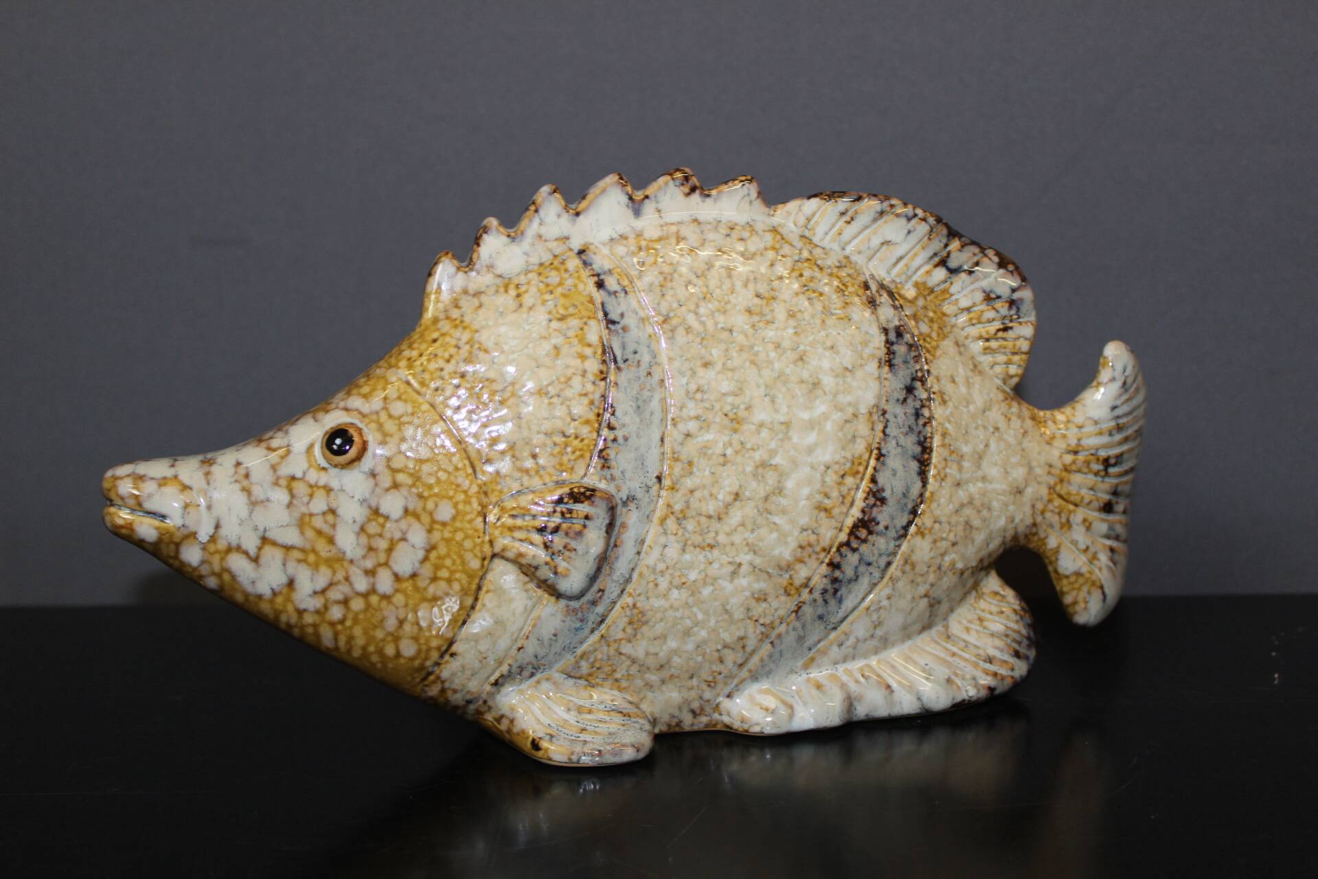 Poisson Tropical En Céramique Vers 1940