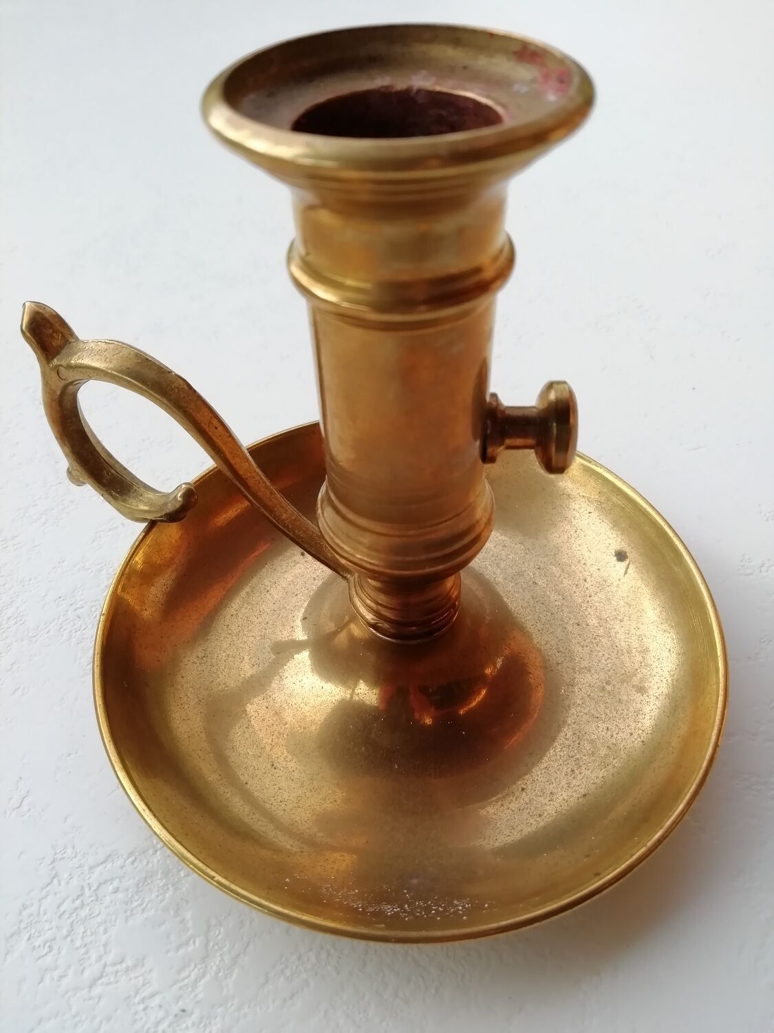 Brass candle holder