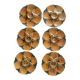Shell plates Sarreguemines