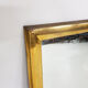 Miroir rectangulaire en laiton vintage