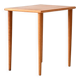 Small 1950s Scandinavian Coffee Table with Turned Legs