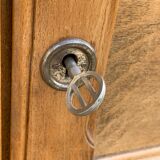 Parisian wardrobe art deco 1930 removable wardrobe beech solid