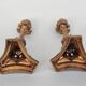 Paire de chandeliers en bronze