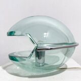 Glass table lamp
