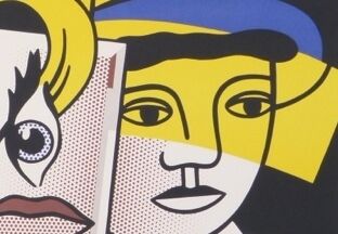 Original vintage poster 1979 Roy Lichtenstein 68x98 cm Leo Castelli