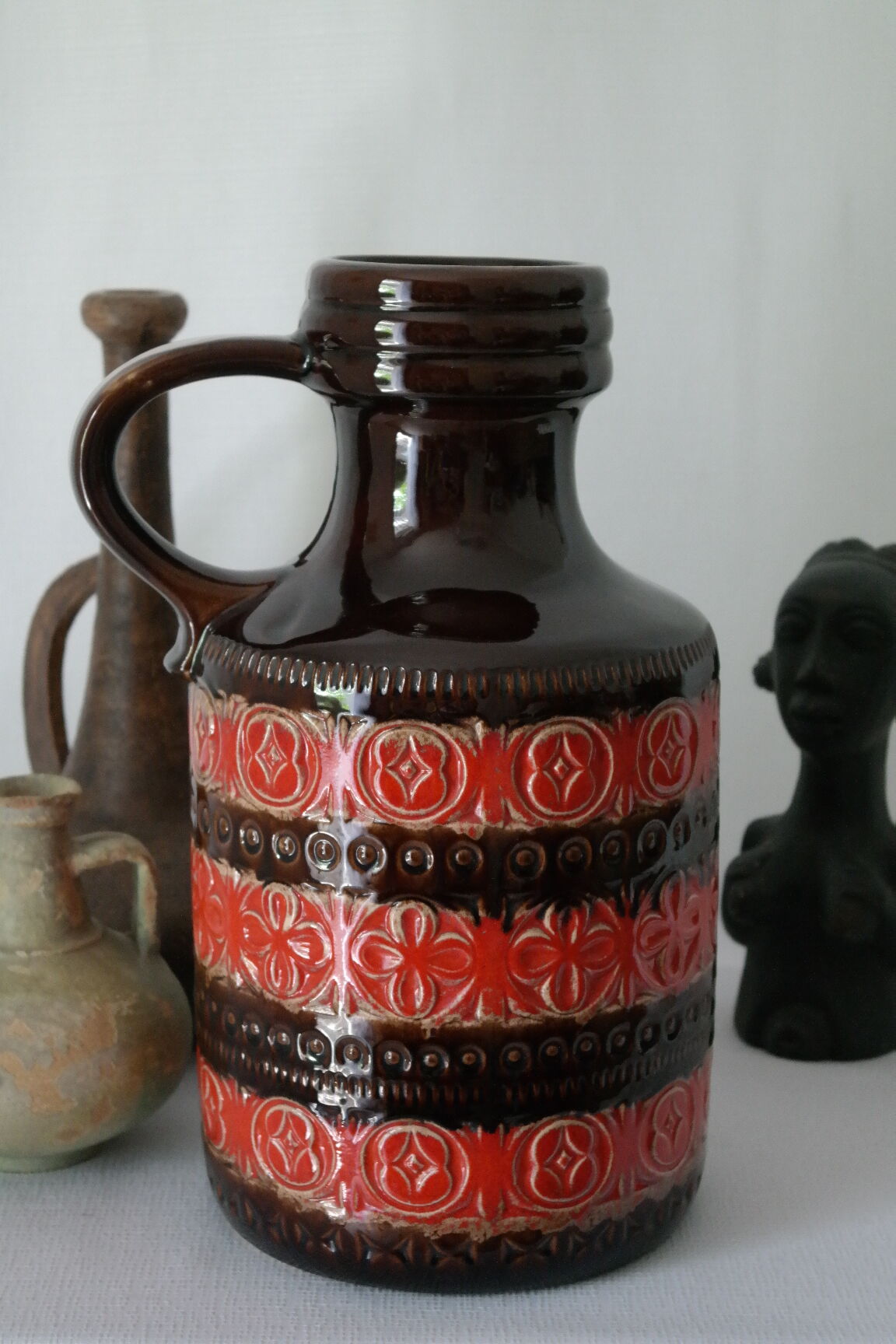 Vintage West Germany ceramic jar