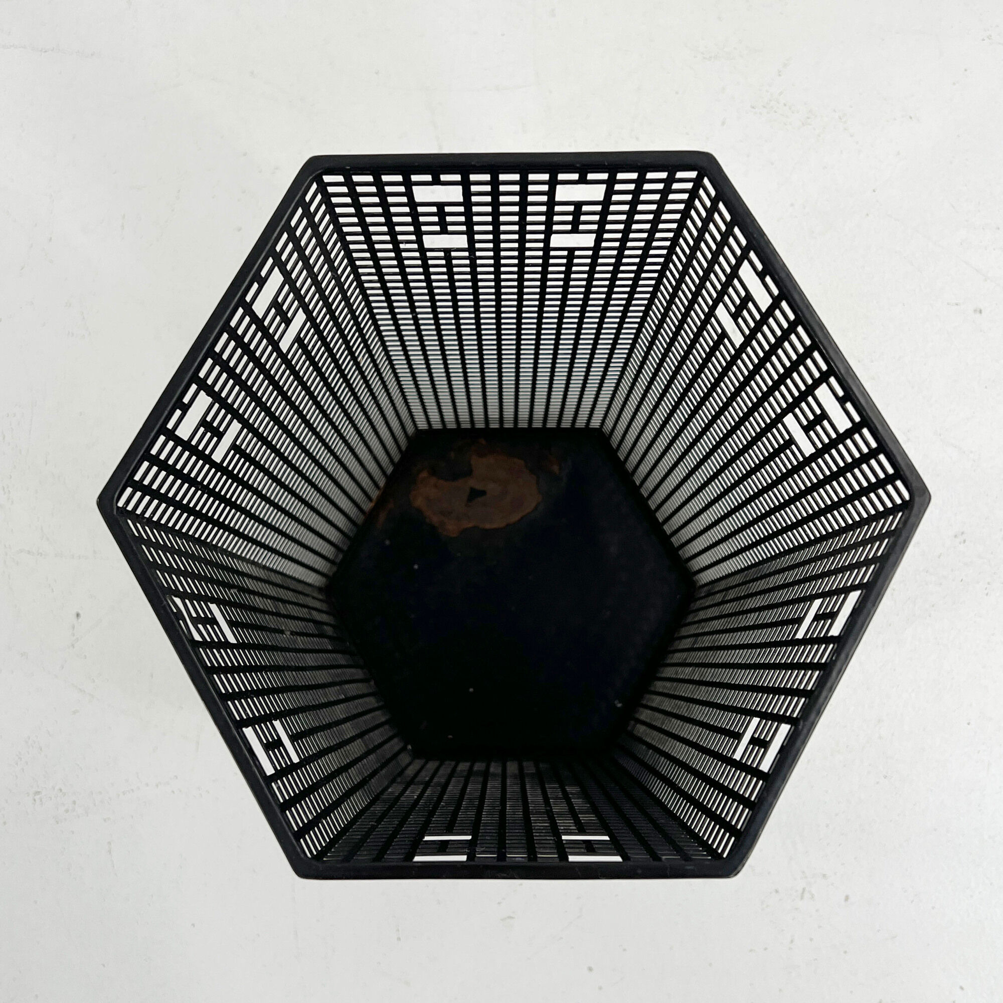 Wastepaper basket or umbrella holder by Josef Hoffmann for Bieffeplast, 1980