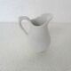 White porcelain cream pot