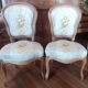 Pair of Louis XV style chairs