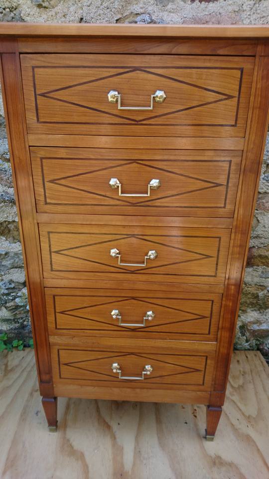 Chiffonnier Louis XVI renovated