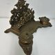 Ink old brass bronze letter holder