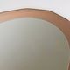 Cristal Arte Pink Oval Rosé Mid-Century Wall Mirror, Italy, 1960s