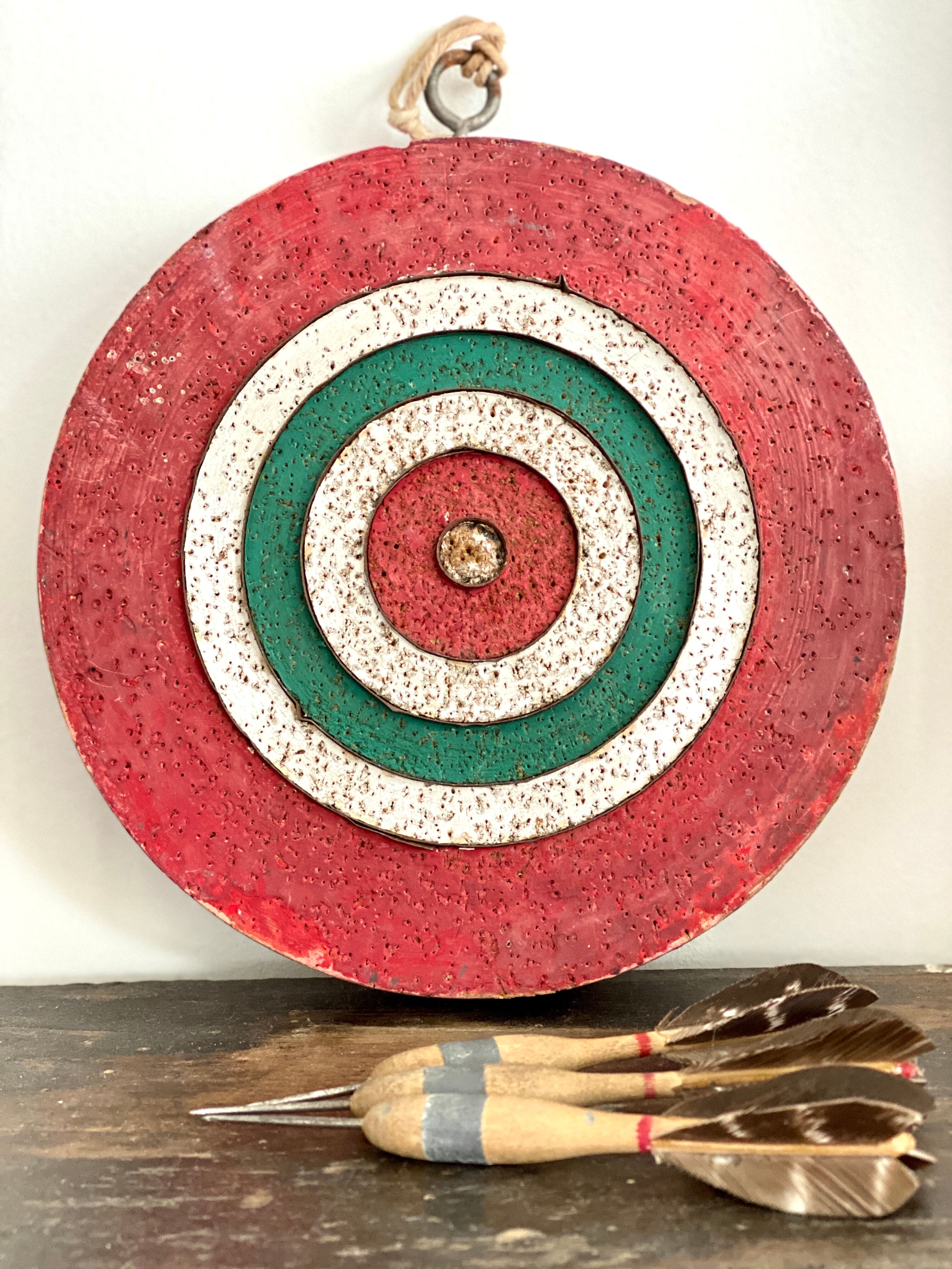 Jeu de fléchettes vintage Selency