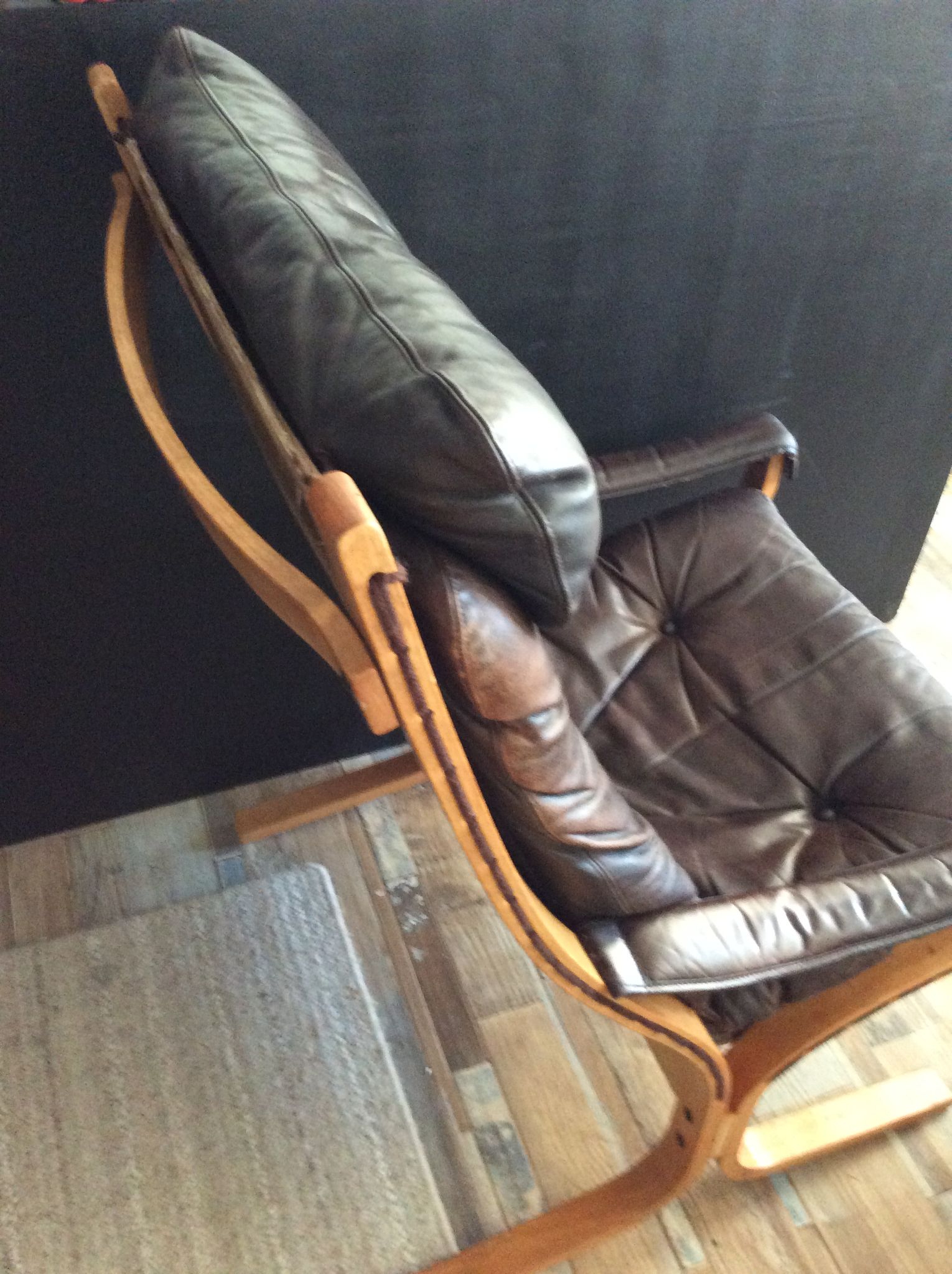 Armchair and ottoman "Siesta" by Ingmar Relling for Westnofa