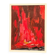 Swedish Oil on Panel – “Abstract Composition in Red” by Rune Pettersson