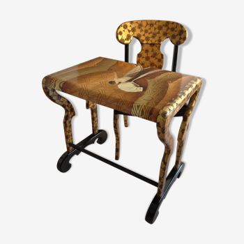 Ensemble table et chaise décoration art déco