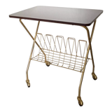 Vintage folding vinyl tray