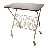 Vintage folding vinyl tray