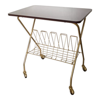 Vintage folding vinyl tray